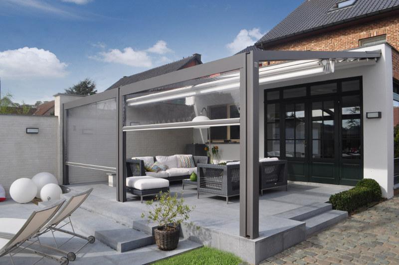 Pergola Corradi Millenium Celeb mit Screenmi